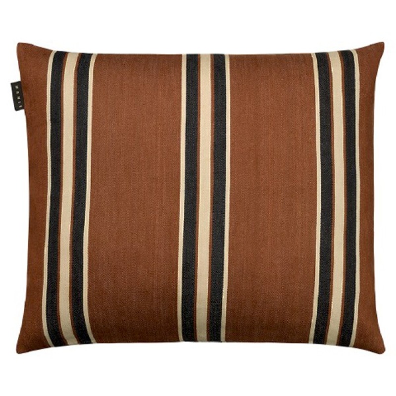 Linum Gable tyynynpäällinen 50x60cm, coffee brown