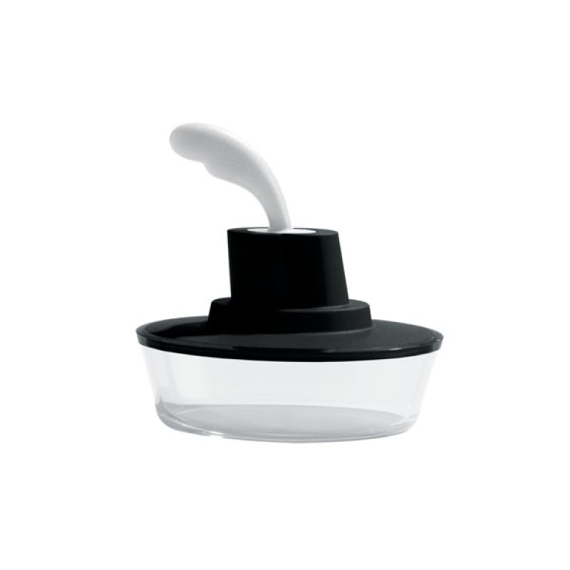 Alessi Ship Shape leviterasia, musta