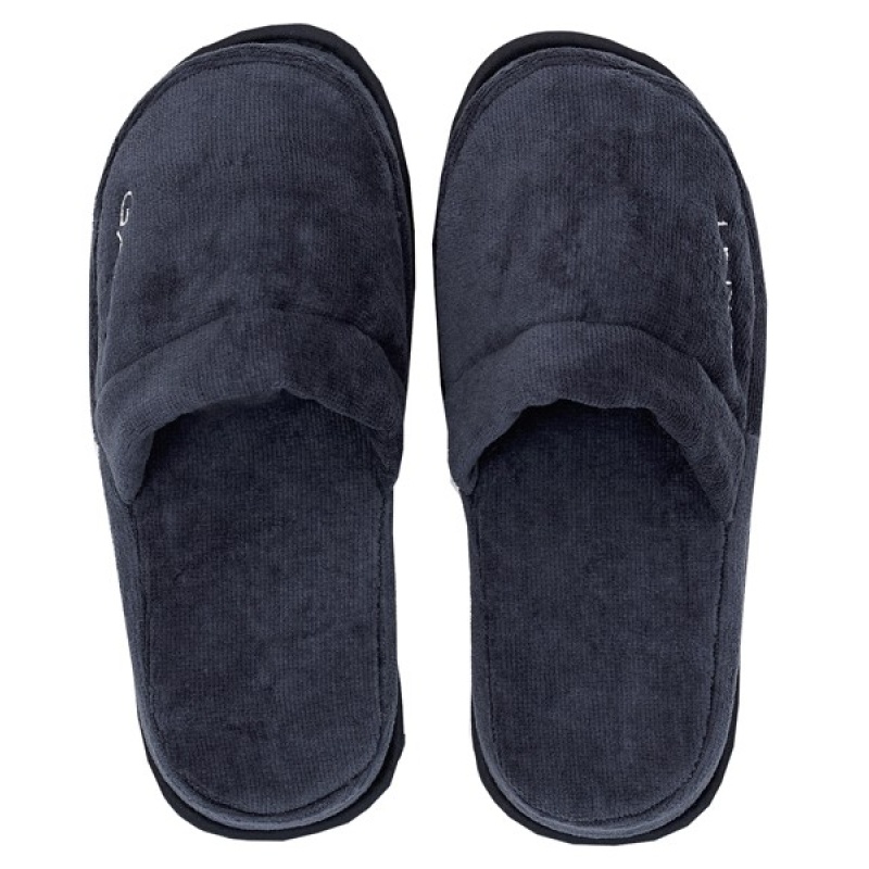 Gant Premium slippers kylpytossut, sateen blue S