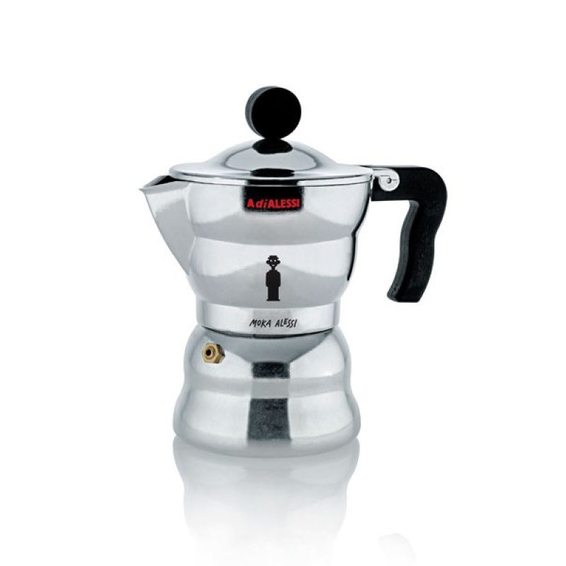 Moka Alessi espressokeitin, 3:n kupin