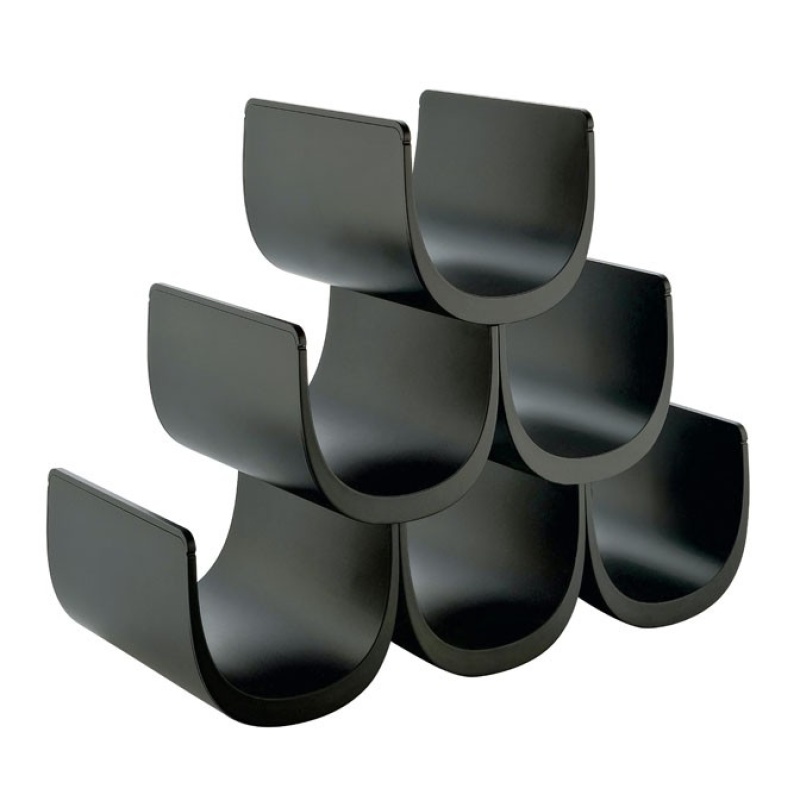 Alessi Noè viinipulloteline, musta