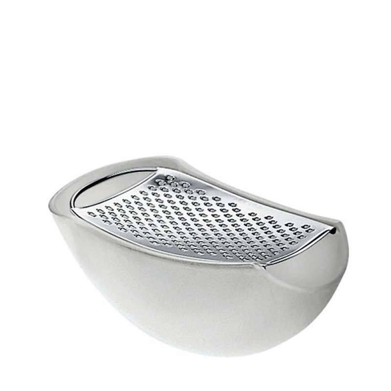 Alessi Parmenide raastin, huurre valkoinen