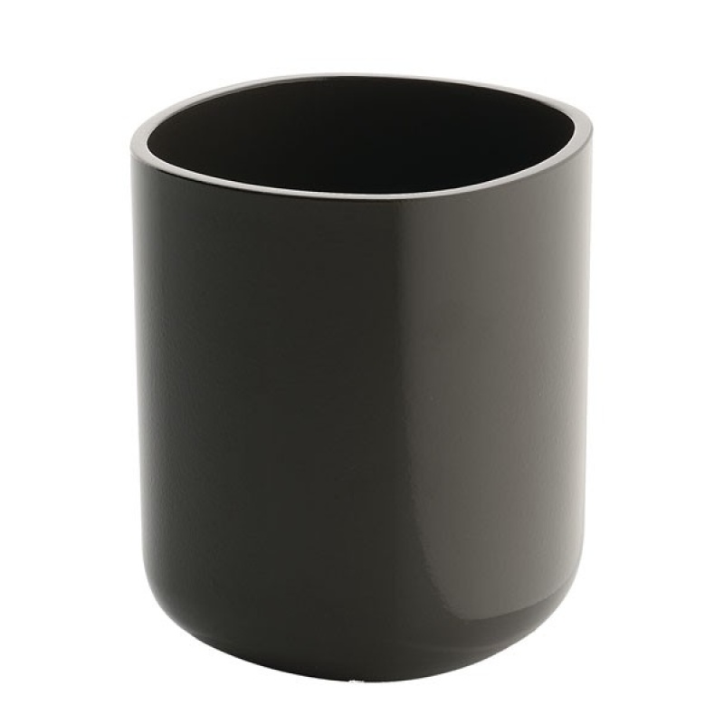 Alessi Birillo hammasharjapurkki, tummanharmaa