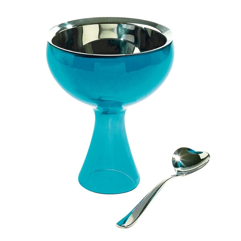 Alessi Big Love jäätelökulho, blue