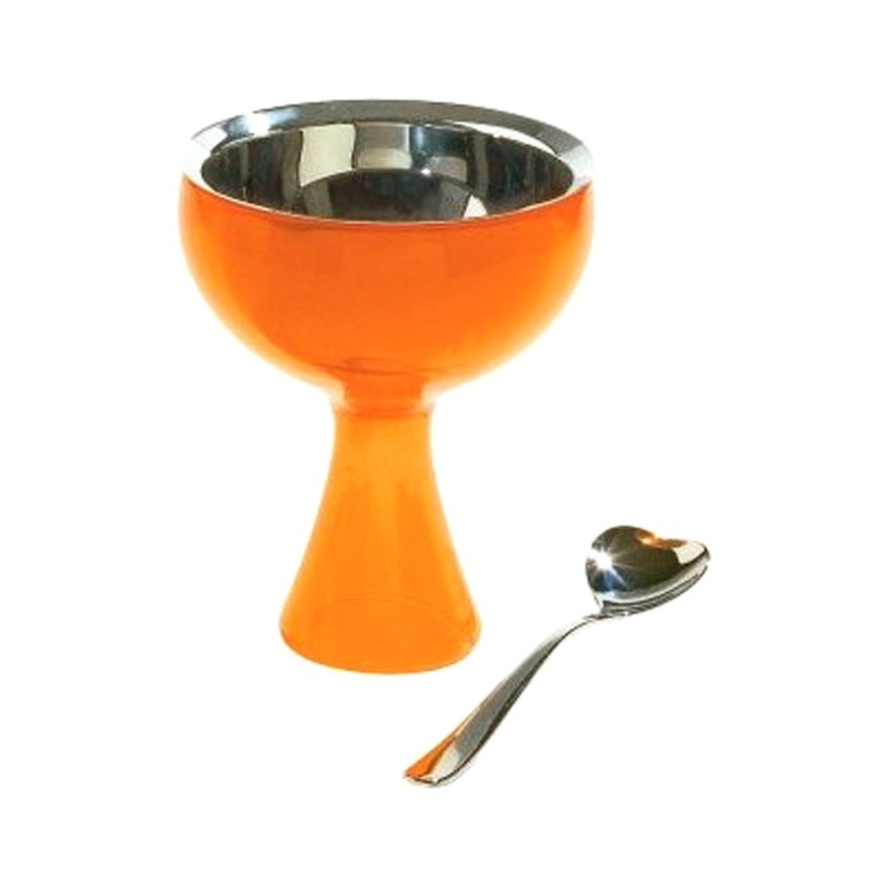 Alessi Big Love jäätelökulho, orange