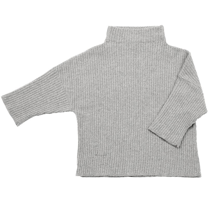 Gant Cable knit lounge sweater, M grey