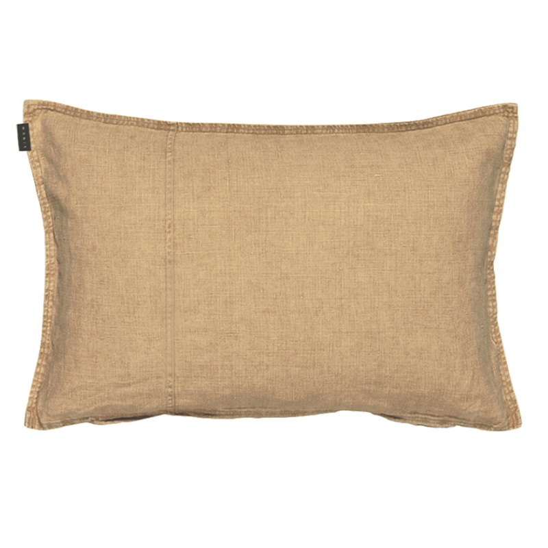 West pellava tyynynpäällinen 40x60cm, straw yellow