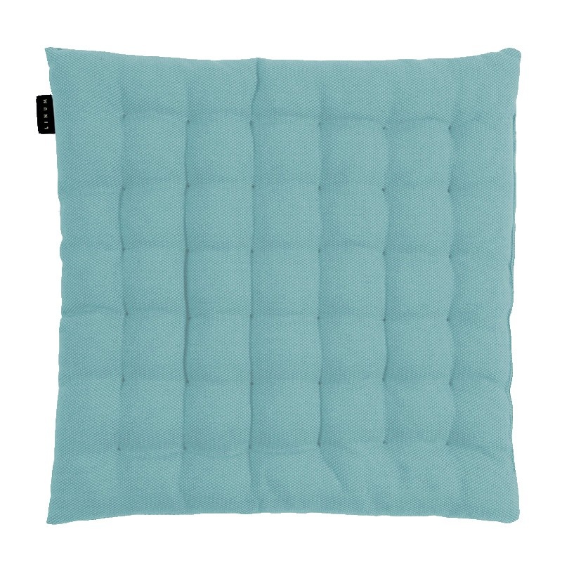 Linum Pepper istuintyyny 40x40cm, dusty turquoise