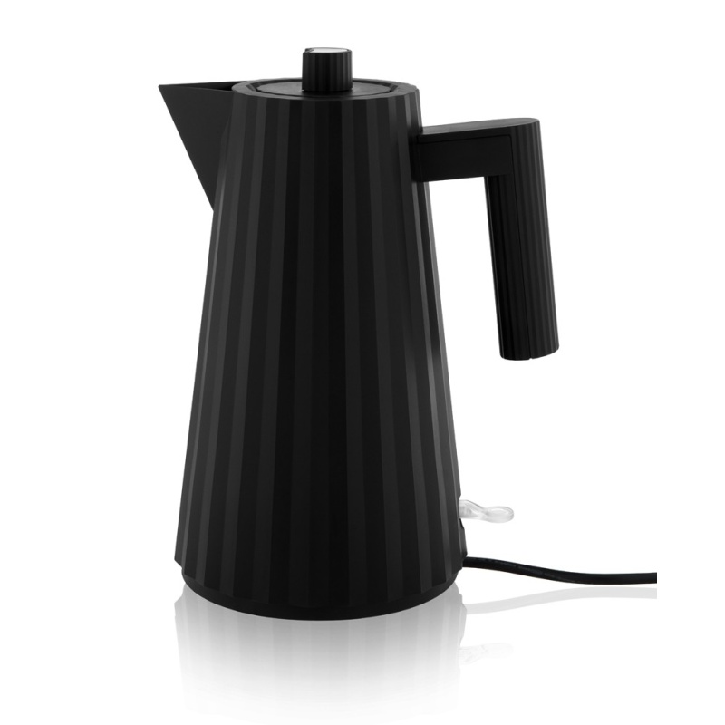 Alessi Plissé vedenkeitin, musta 1,7L