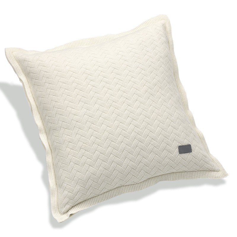 Gant Fishbone knit tyynynpäällinen, eggshell