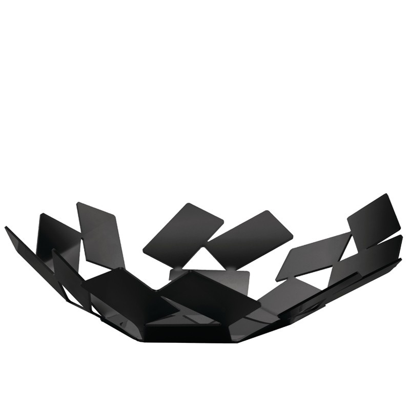 Alessi La Stanza dello Scirocco MT01B hedelmäkulho, musta