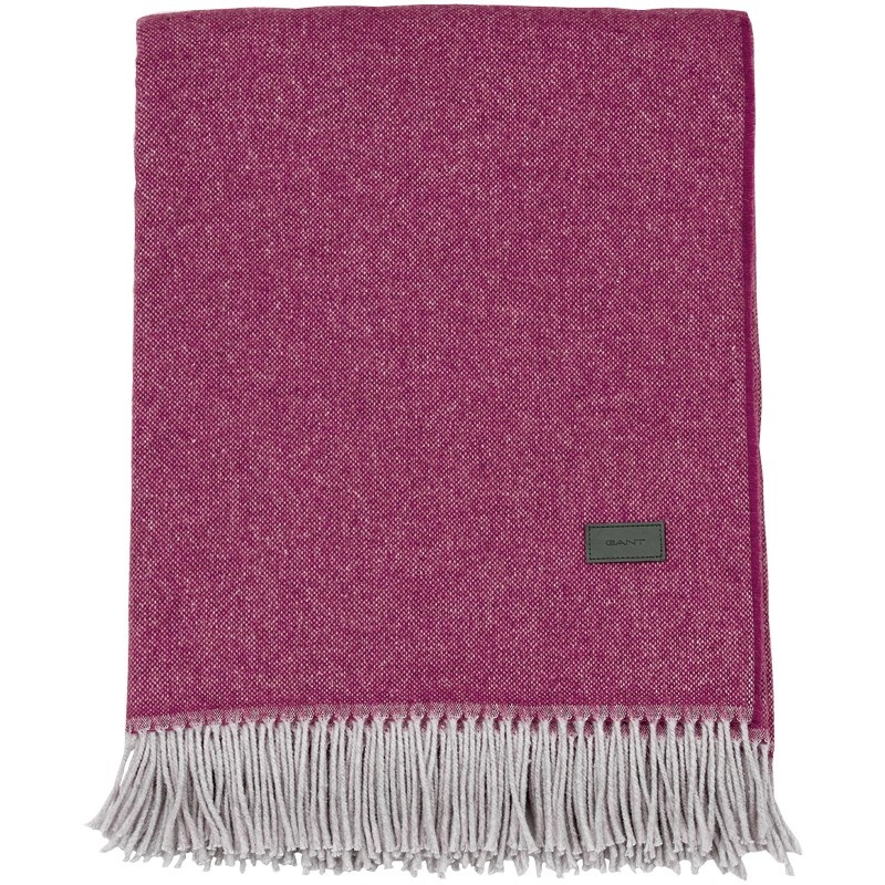 Oxford throw torkkupeitto, rhodorendron