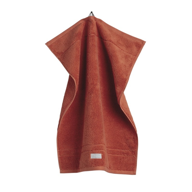 GANT Organic Premium käsipyyhe, burnt ochre