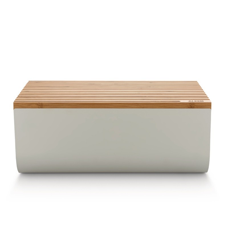 Mattina leipälaatikko, vaalea harmaa