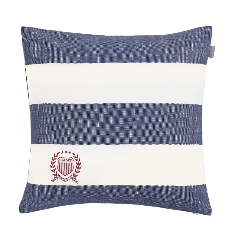 Rugby stripe tyynynpäällinen, moonlight blue