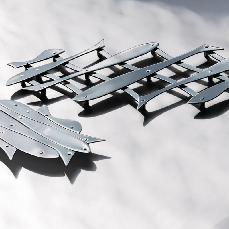 Alessi Pecher pannunalunen, teräs