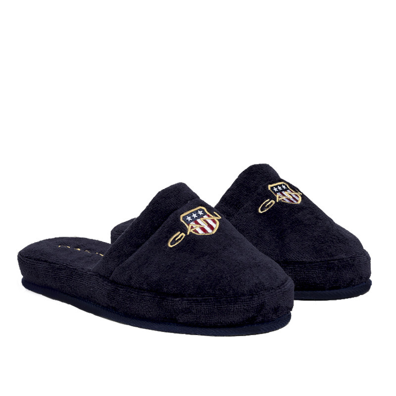 Archive shield slippers kylpytossut, evening blue  S-M