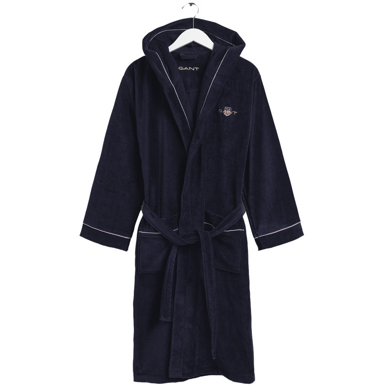Kylpytakki Archive shield robe, evening blue L