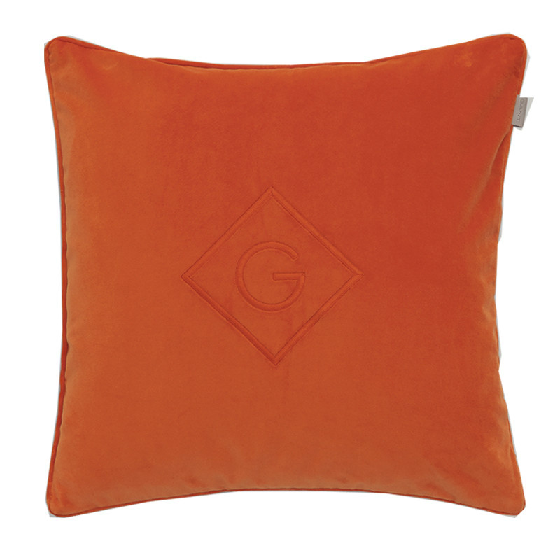 Gant Velvet G tyynynpäällinen 50x50cm, Pumpkin orange