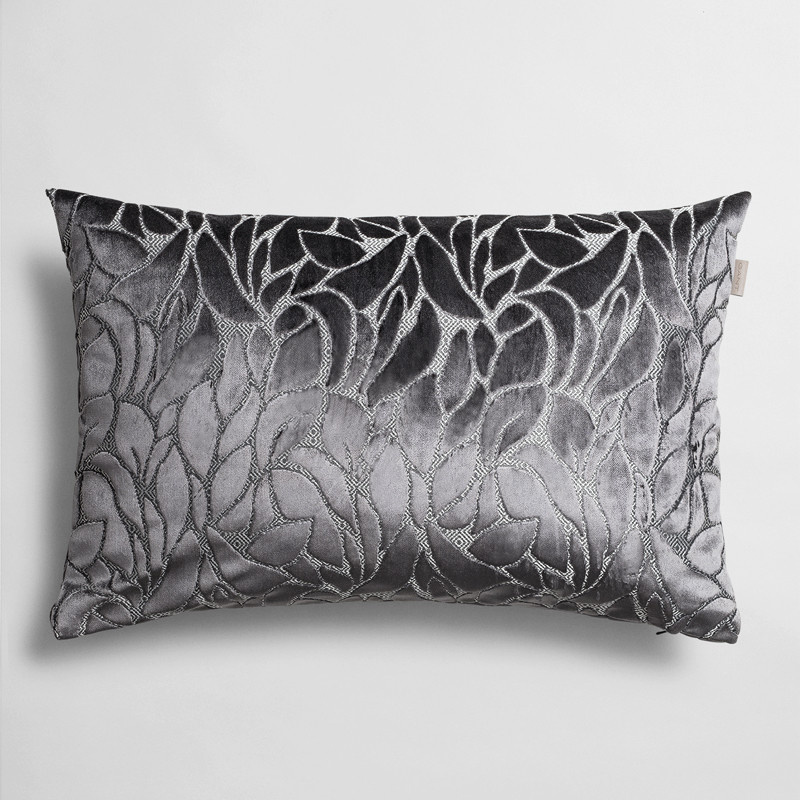 Gant Velvet leaf tyynynpäällinen 40x60cm, elephant grey