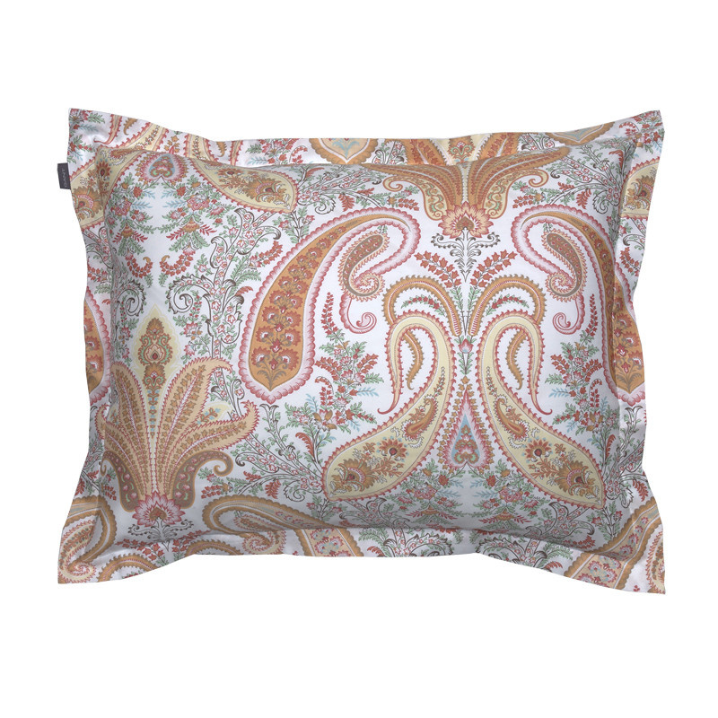 Key West Paisley tyynyliina, tender peach