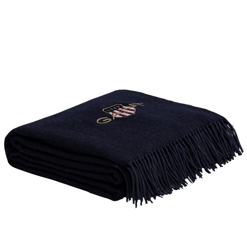 Archive shield torkkupeitto 130x180cm, evening blue