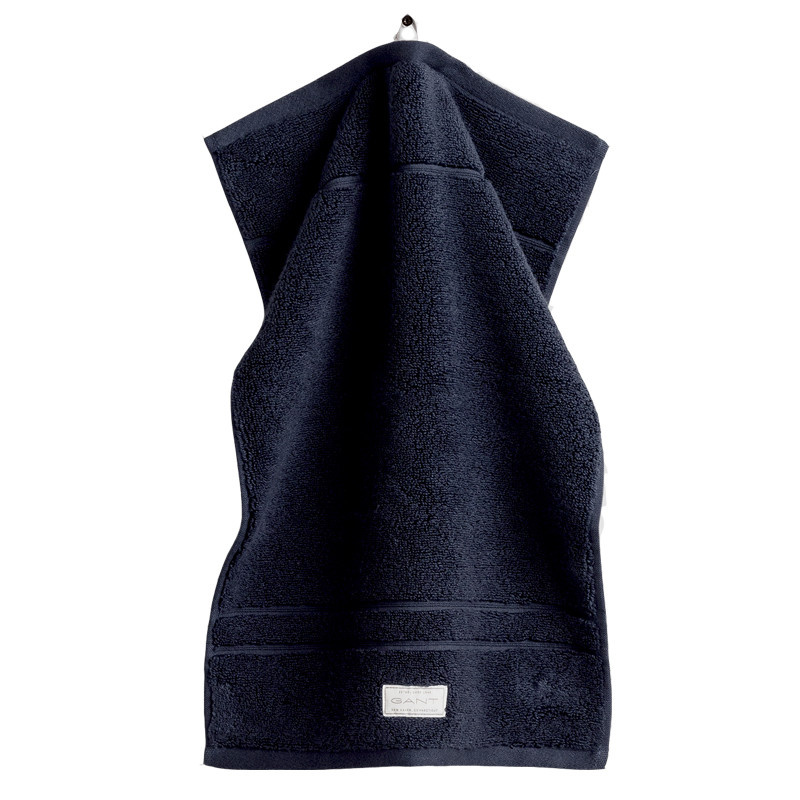 GANT Organic Premium käsipyyhe 30x50cm, sateen blue
