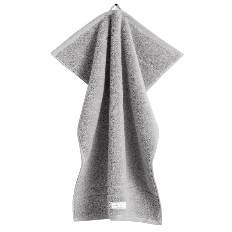 GANT Organic Premium käsipyyhe 50x70cm, light grey