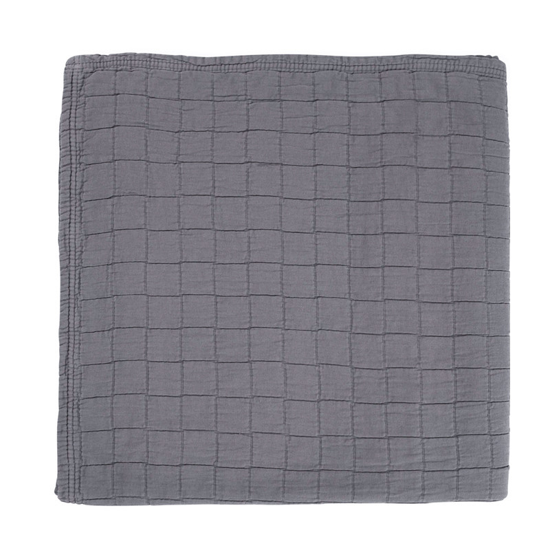 Aava päiväpeitto 160x260cm, deep grey