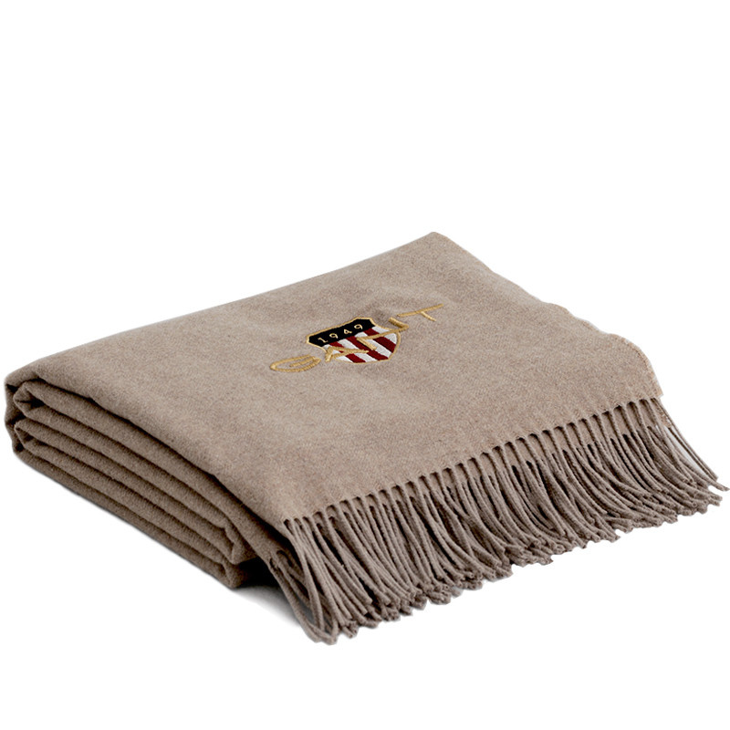 Archive shield torkkupeitto 130x180cm, light taupe