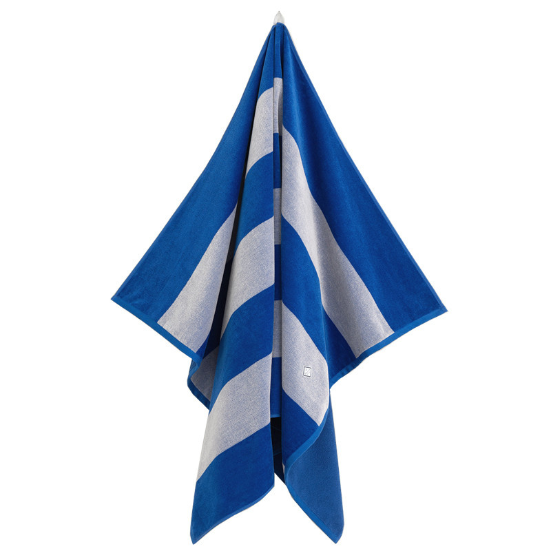 Icon G Stripe beach towel rantapyyhe 100x180cm, lapis blue