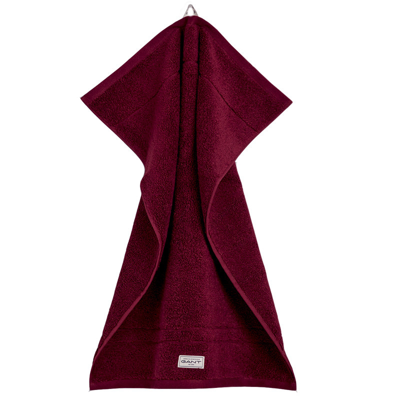 GANT Premium käsipyyhe 30x50cm, plumped red