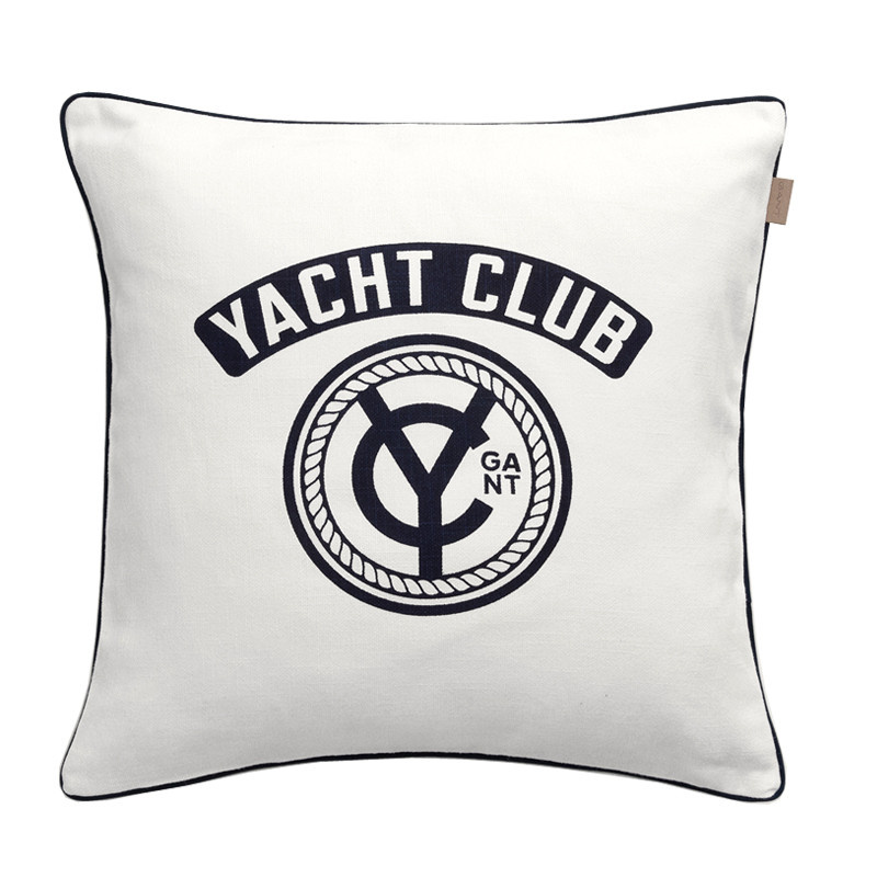 Yacht club tyynynpäällinen, white
