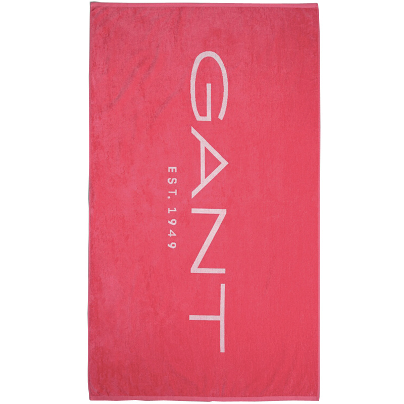gant est. 1949 beach towel rantapyyhe 100x180cm, watermelon red