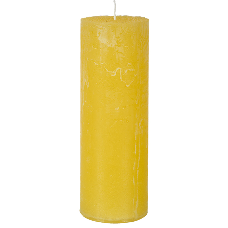 affari of sweden pöytäkynttilä 20cm, keltainen