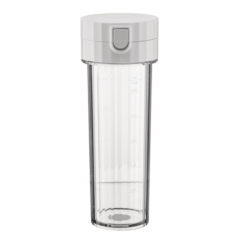 alessi plissé juomapullo, valkoinen