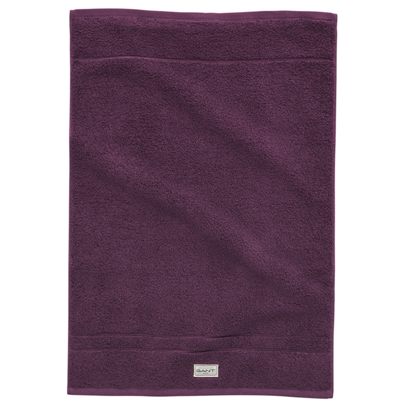 gant premium käsipyyhe 50x70cm, deep plum
