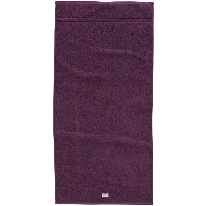 gant premium kylpypyyhe 70x140cm, deep plum
