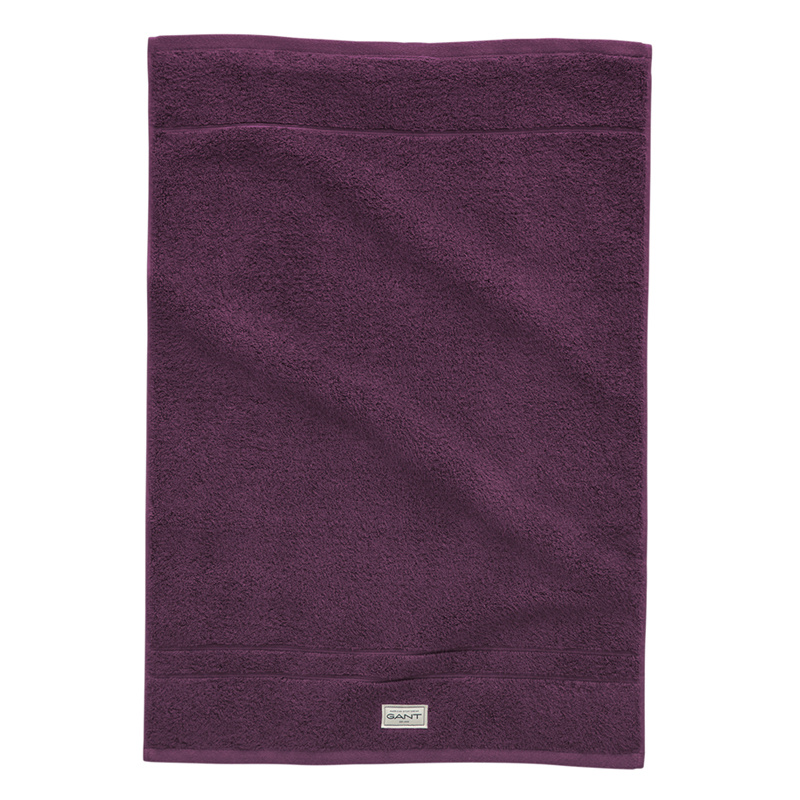gant premium käsipyyhe 30x50cm, deep plum