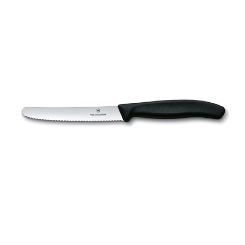 Victorinox tomaattiveitsi, terä 11cm, musta